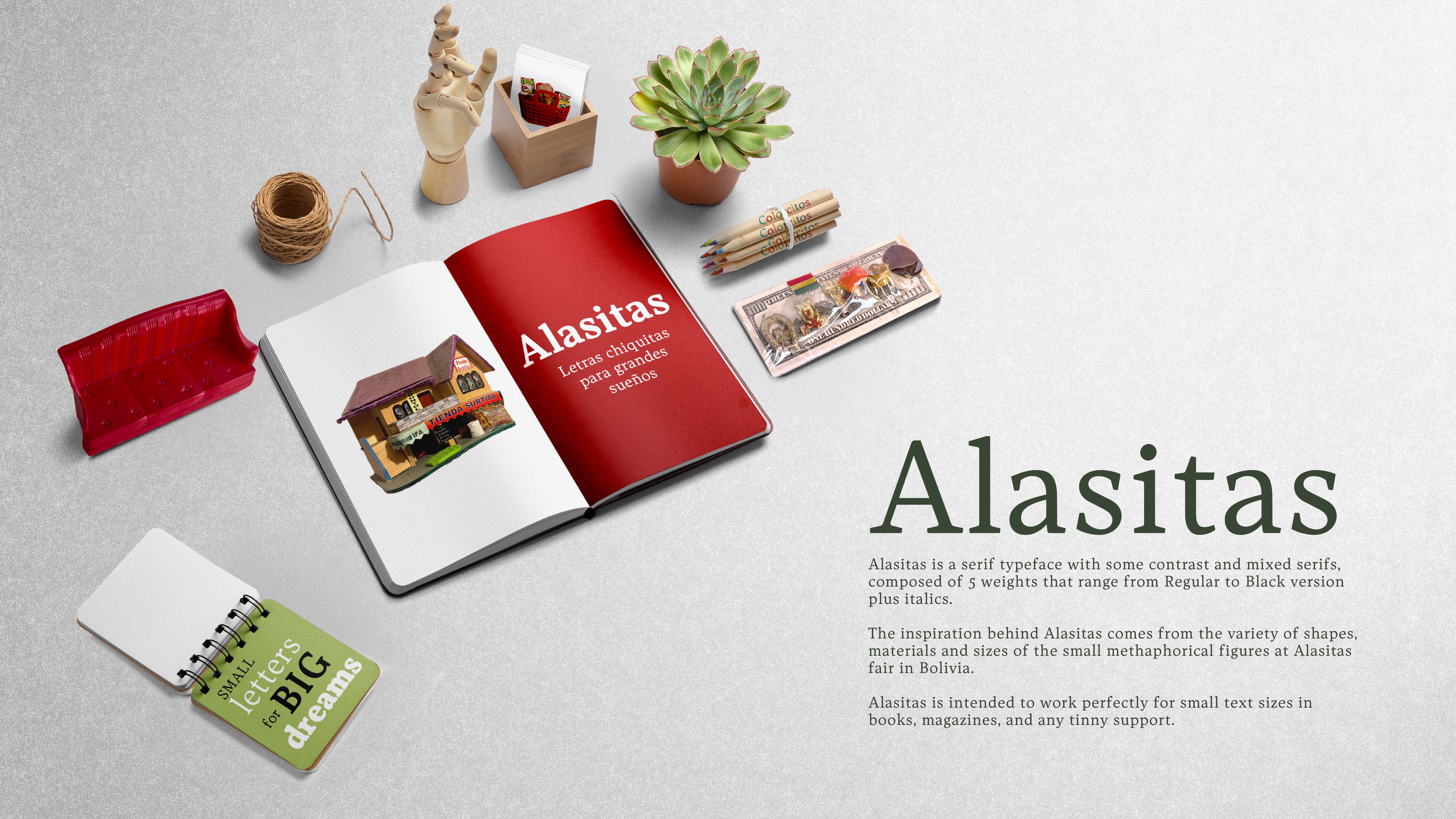 Cover and description of Alasitas